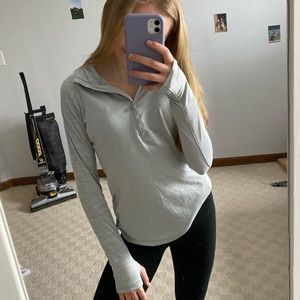 exercise quarter zip